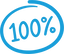 100%